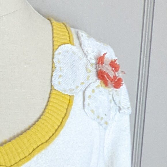 Retro Pin Up Rockabilly Academia Cardigan Floral Sweater Anthropologie Nick & Mo - Picture 10 of 10